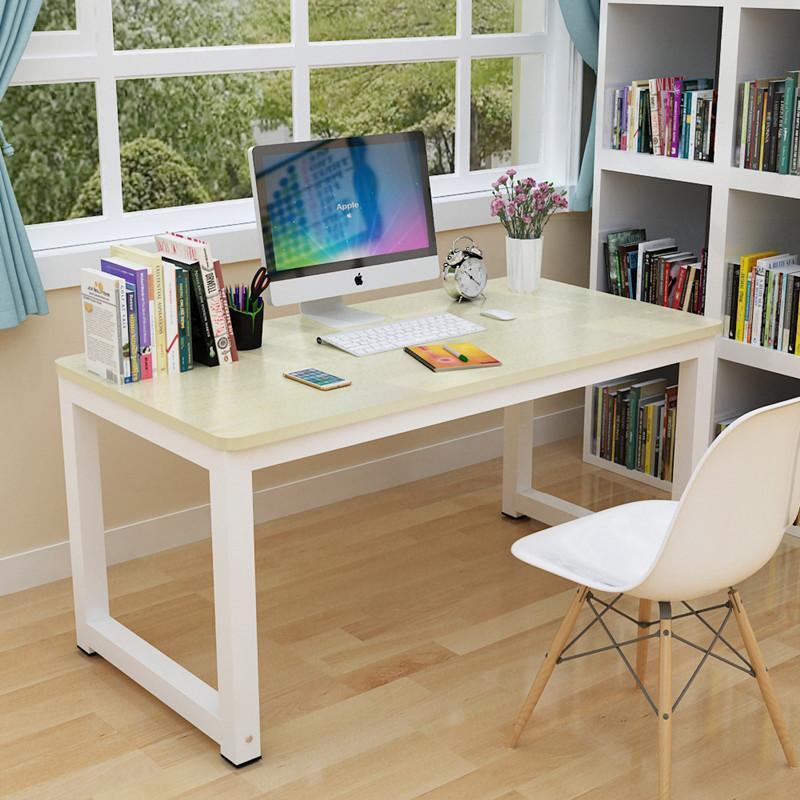 Simple Home Office Desktop Computer Desk - Modern Minimalist Workstation