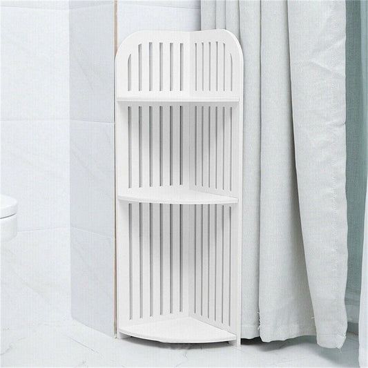 3-Tier Corner Bathroom Shelf - Space-Saving Shower Caddy Storage Organizer