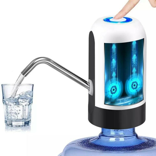 USB Rechargeable Water Bottle Pump - Automatic 5 Gallon Dispenser