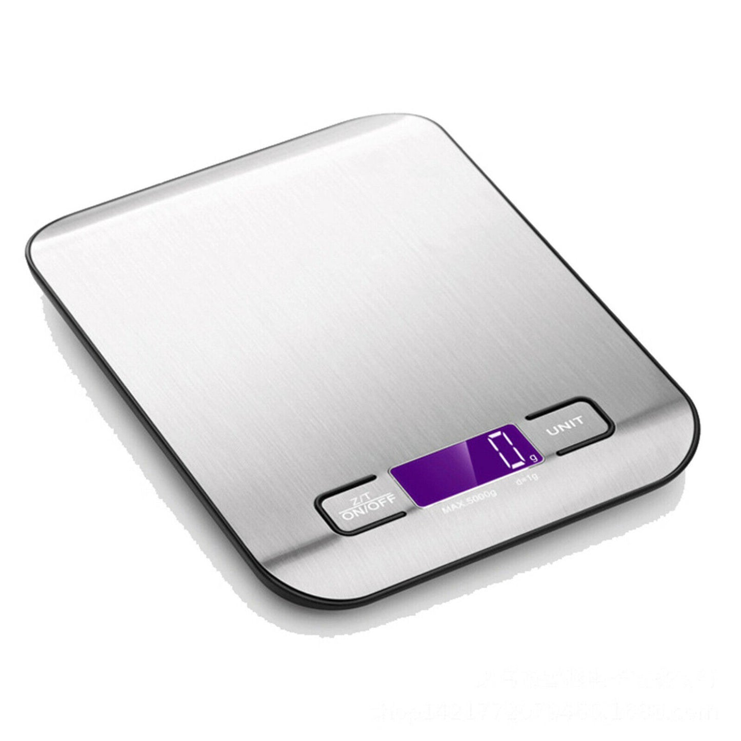 Digital Kitchen Scale 5kg - Stainless Steel Food Weight Scale with LCD Display