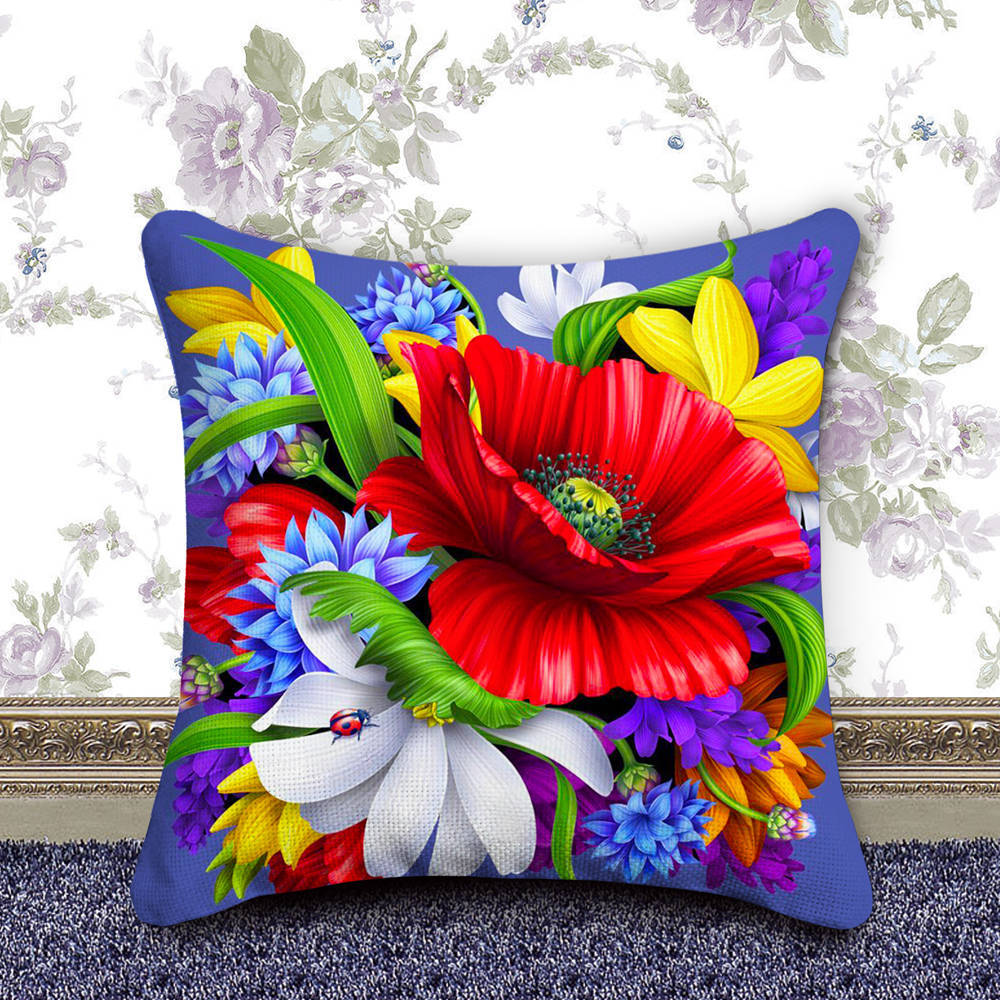 DIY Diamond Painting Pillowcase - Creative Handmade Cushion Cover Kit