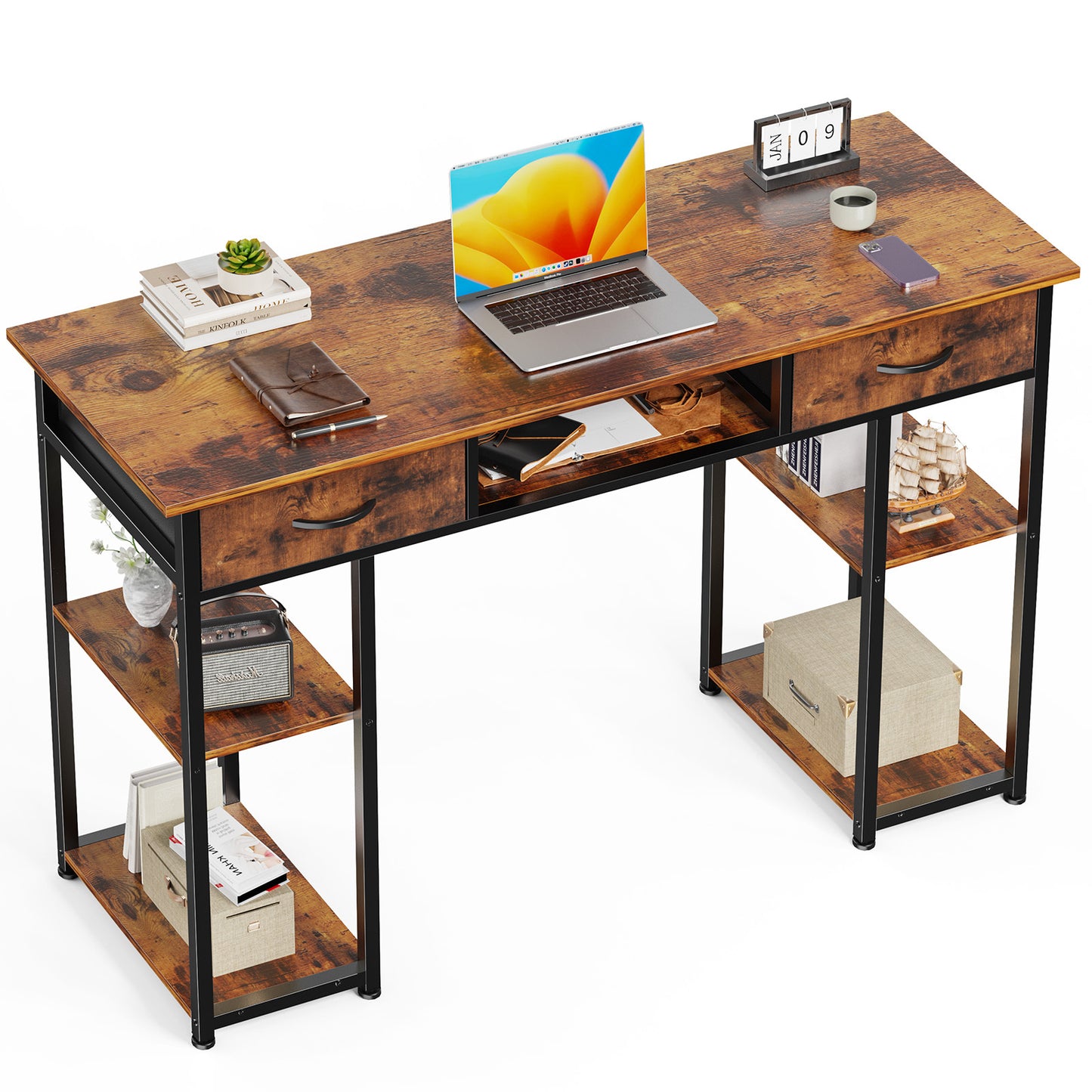 Small Home Office Bedroom Writing Learning Computer Desk - Compact Study Table