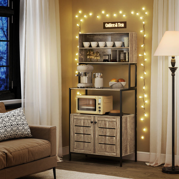 Microwave Wall Bracket - Space-Saving Kitchen Storage Shelf UK"