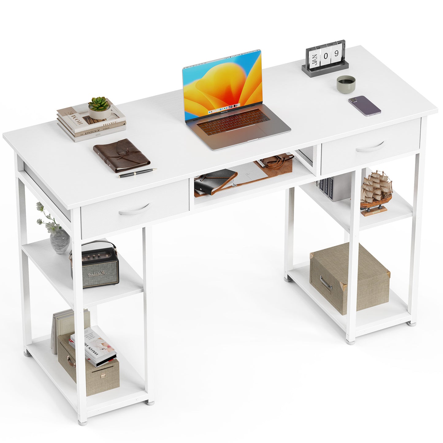 Small Home Office Bedroom Writing Learning Computer Desk - Compact Study Table