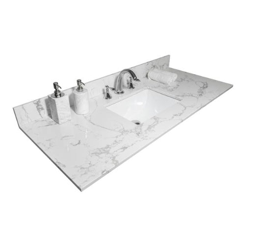 Stone Bathroom Countertop - Premium Natural Stone Vanity Top