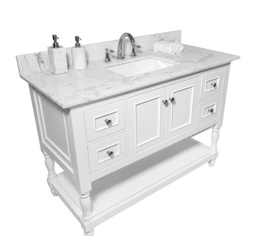 Stone Bathroom Countertop - Premium Natural Stone Vanity Top