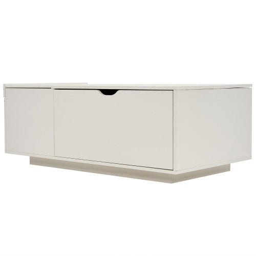 Lift Top Coffee Table with Hidden Storage - Modern Multifunctional Living Room Table