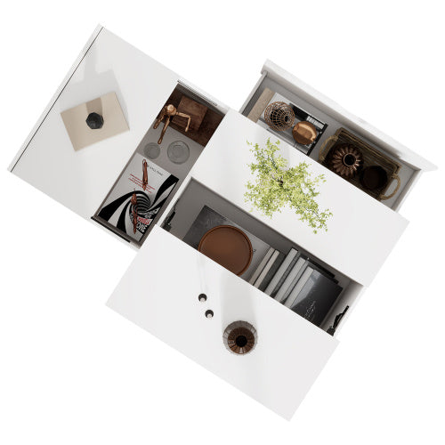 Lift Top Coffee Table with Hidden Storage - Modern Multifunctional Living Room Table