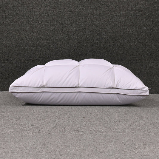 95% White Goose Down Pillow - Premium Pure Cotton Sleep Aid Pillow