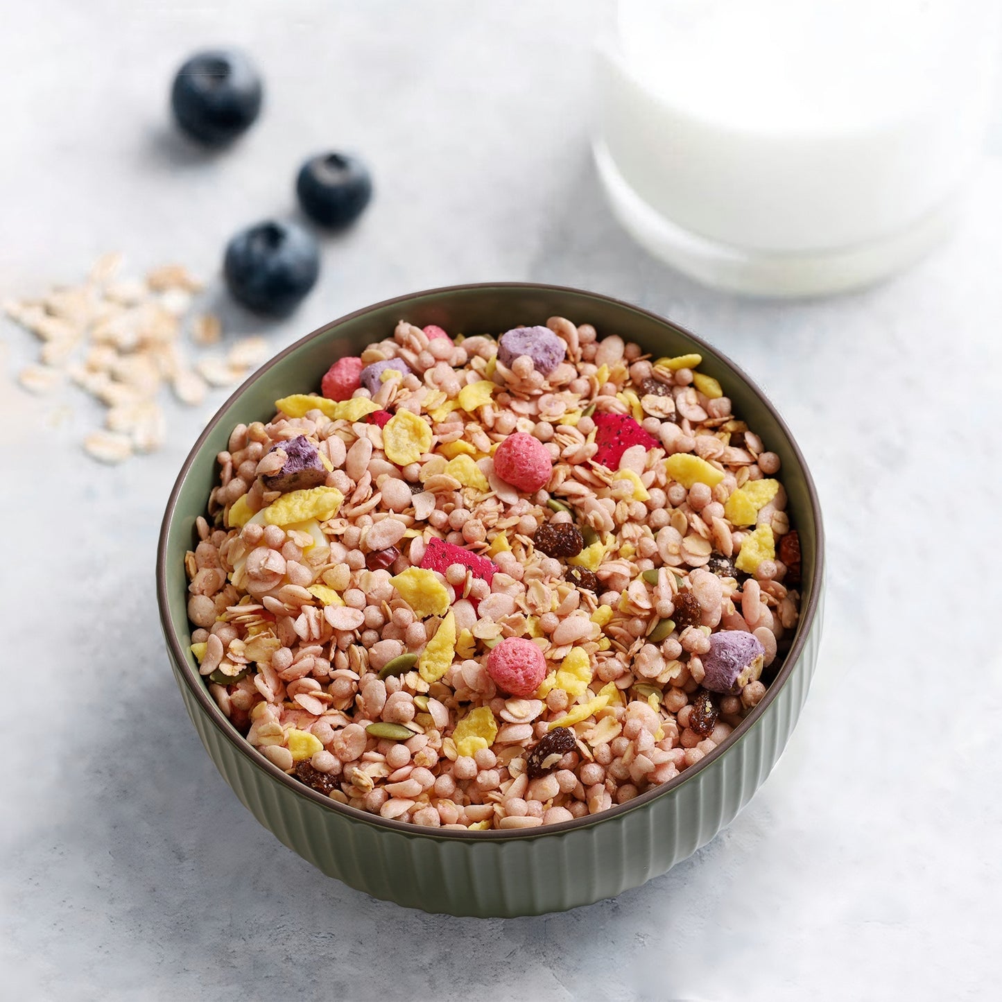 Ceramic Bowls Set of 4 - 46oz Large Serving Bowls for Cereal, Salad & Pasta