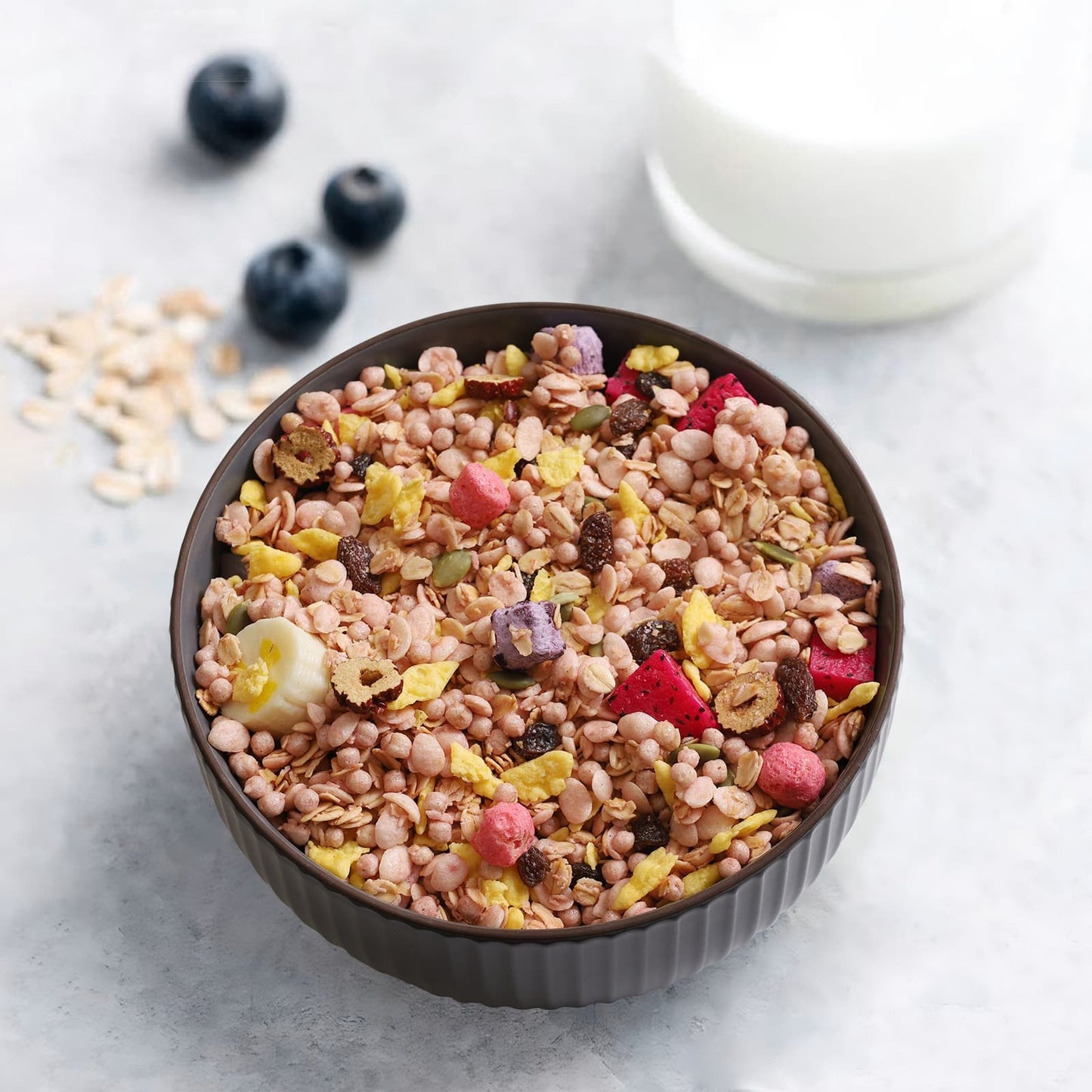 Ceramic Bowls Set of 4 - 46oz Large Serving Bowls for Cereal, Salad & Pasta