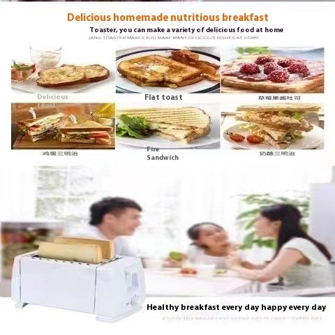 2-Slice Toaster - Automatic Bread Maker for Perfect Breakfast Toast