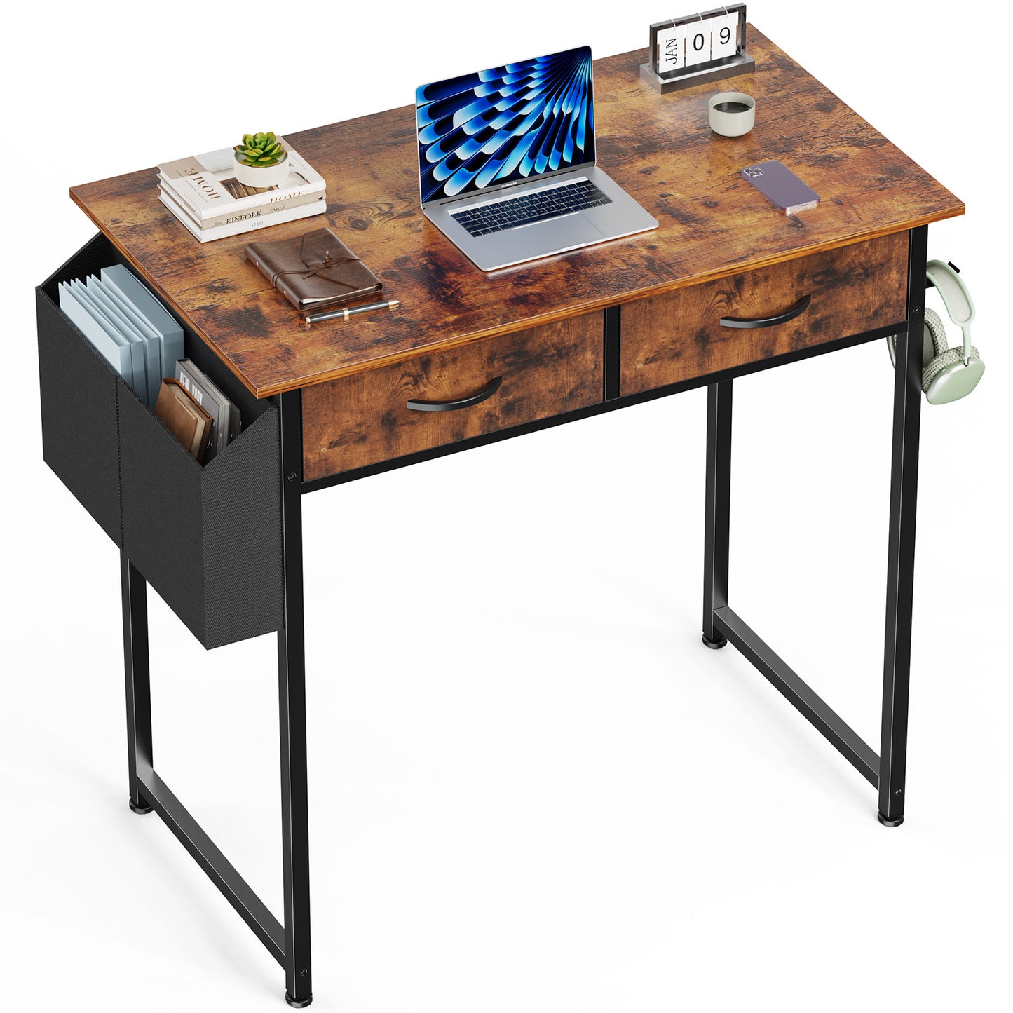Small Home Office Bedroom Writing Learning Computer Desk - Compact Study Table