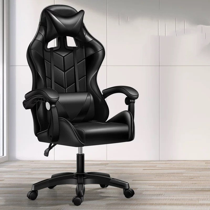 Reclining Gaming Chair with Footrest - Ergonomic Office Chair for Students & Gamers