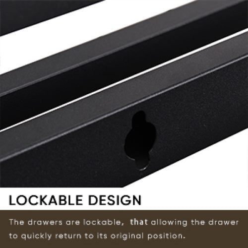 Queen Bed Frame with LED Lights, Storage Drawers & Charging Station - Grey