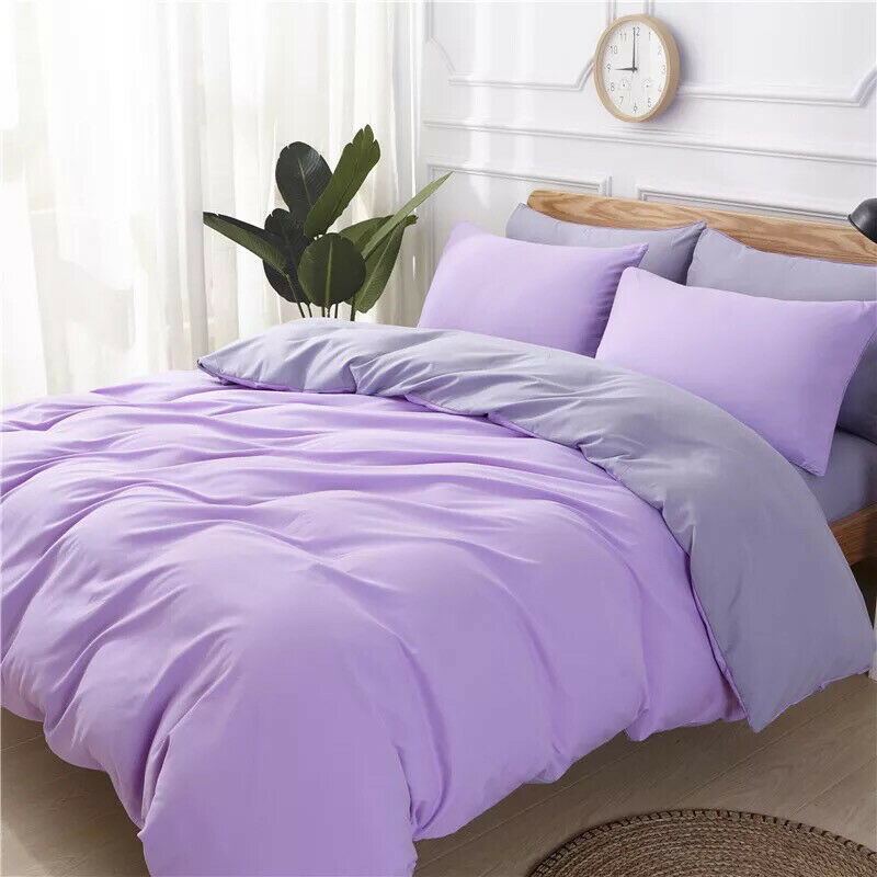 Luxury 4-Piece Bedding Set - Ultra-Soft Polyester Duvet Cover Set for 2m Beds