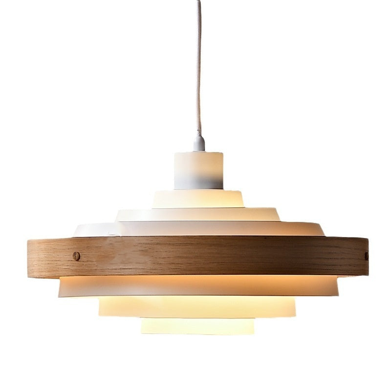 Retro Pendant Light - Wooden Kitchen Island Chandelier for Dining Table & Bar