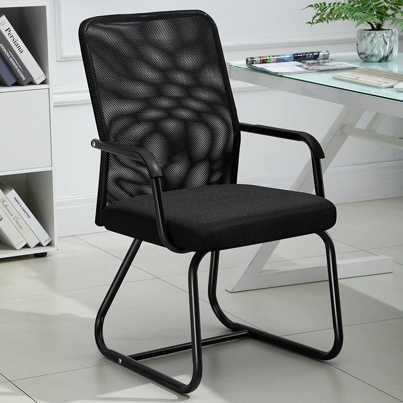 Ergonomic Mesh Office Chair with Lumbar Support - High Back Double Pillow Design