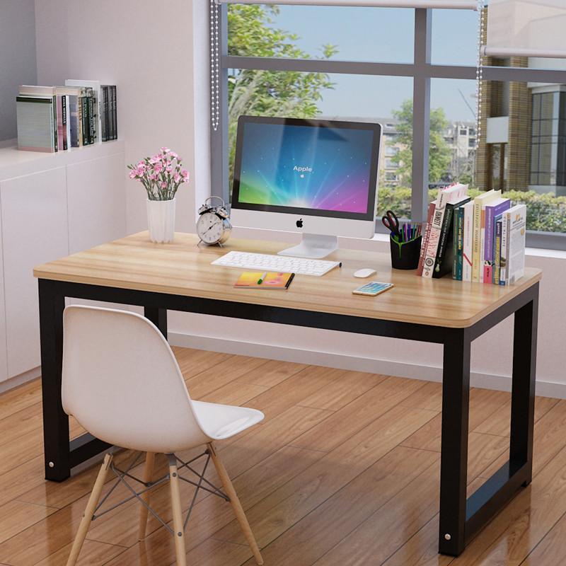 Simple Home Office Desktop Computer Desk - Modern Minimalist Workstation