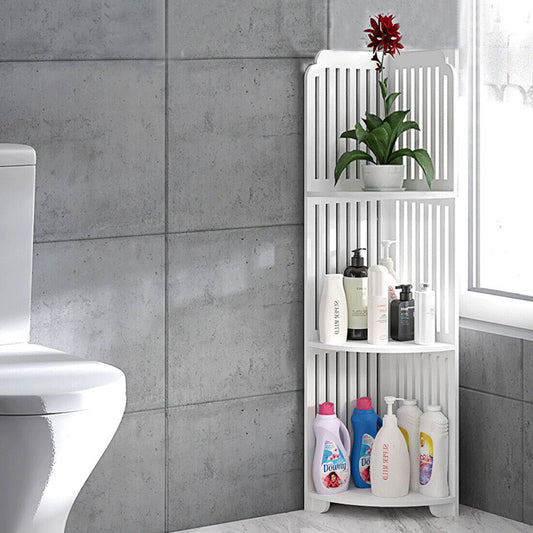 3-Tier Corner Bathroom Shelf - Space-Saving Shower Caddy Storage Organizer