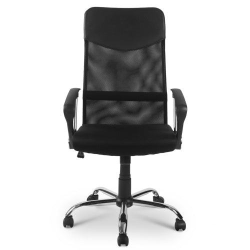 Mesh High Back Executive Office Chair - Multicolour Adjustable Swivel Recliner