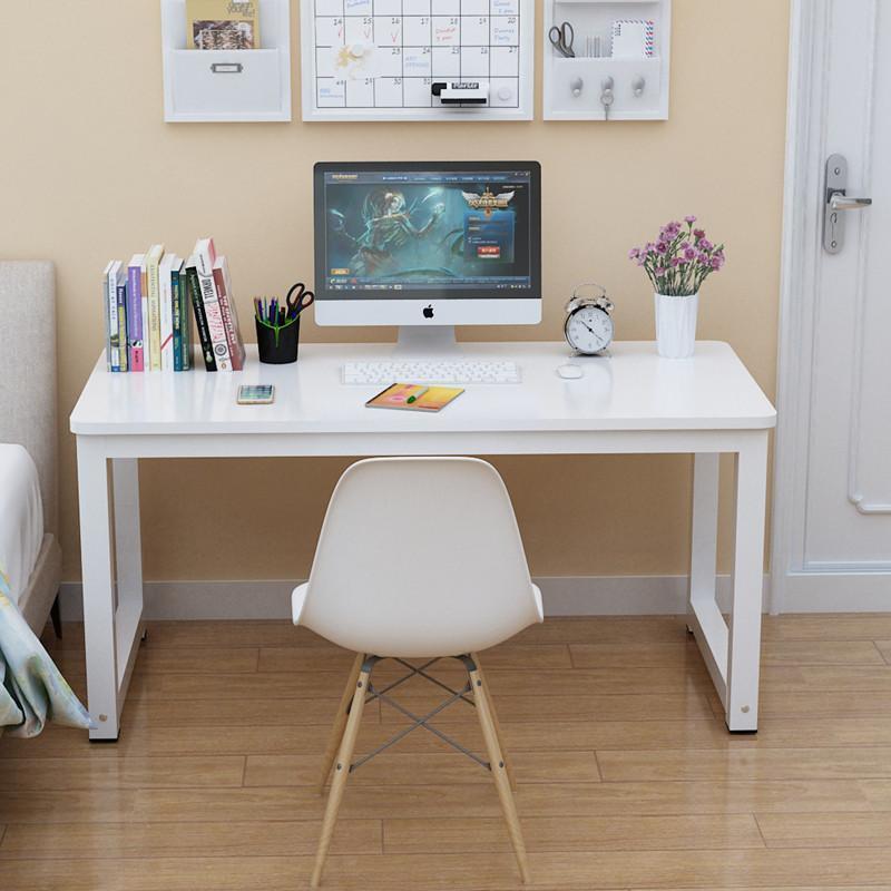 Simple Home Office Desktop Computer Desk - Modern Minimalist Workstation