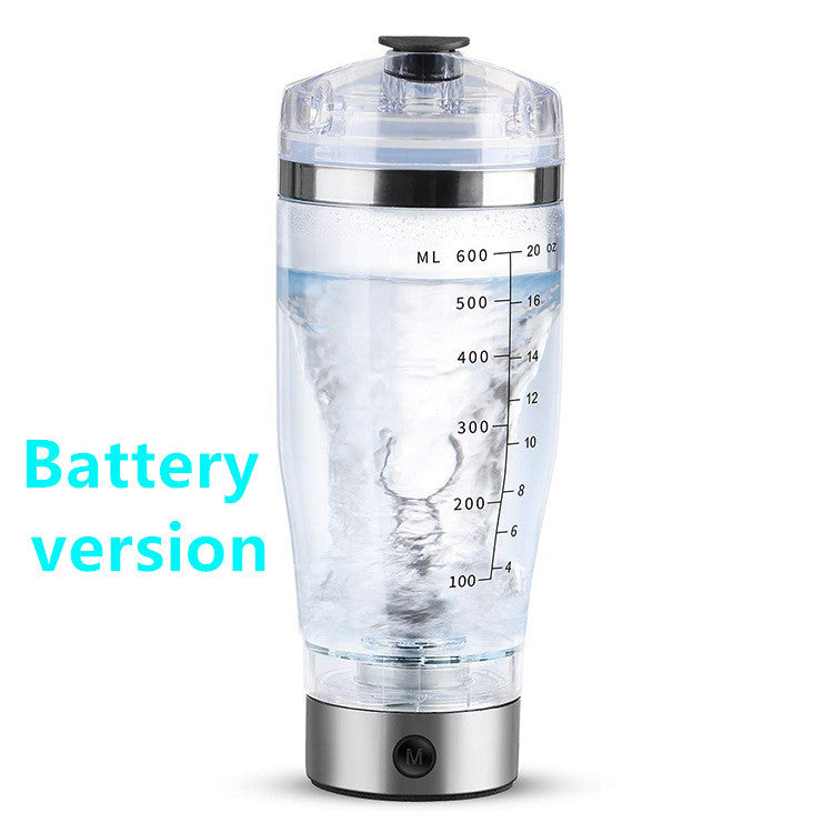 Electric Protein Shaker Bottle - USB Rechargeable Vortex Mixer 600ml
