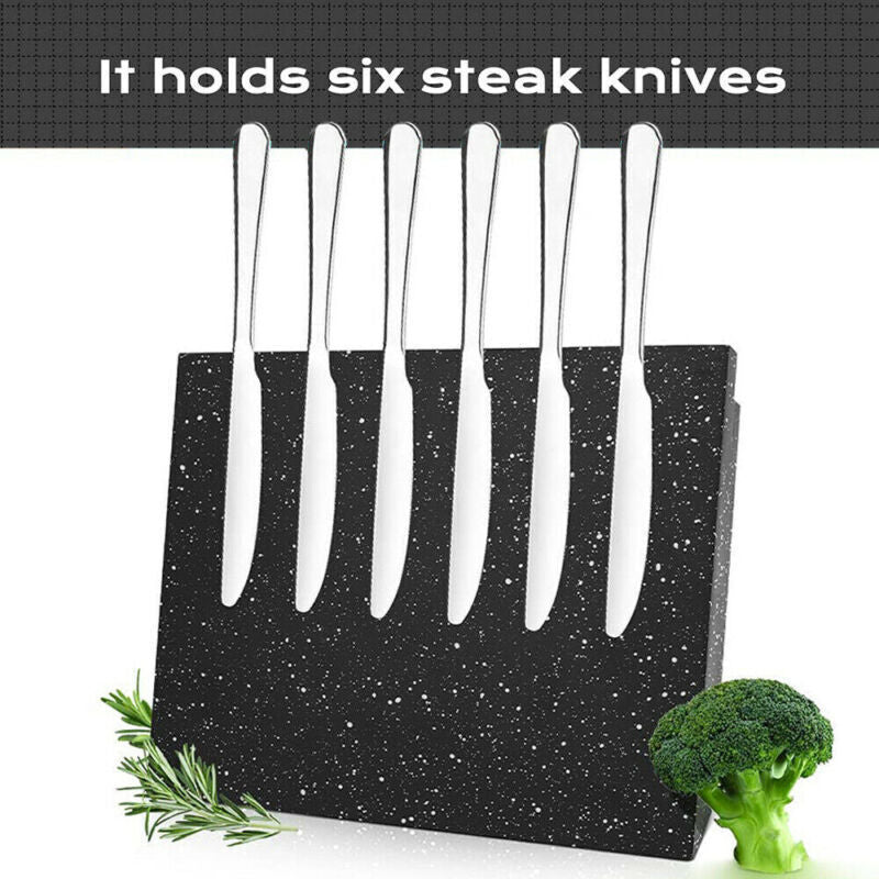 Magnetic Knife Holder - Wall Mount Knife Storage Rack for Kitchen Organization