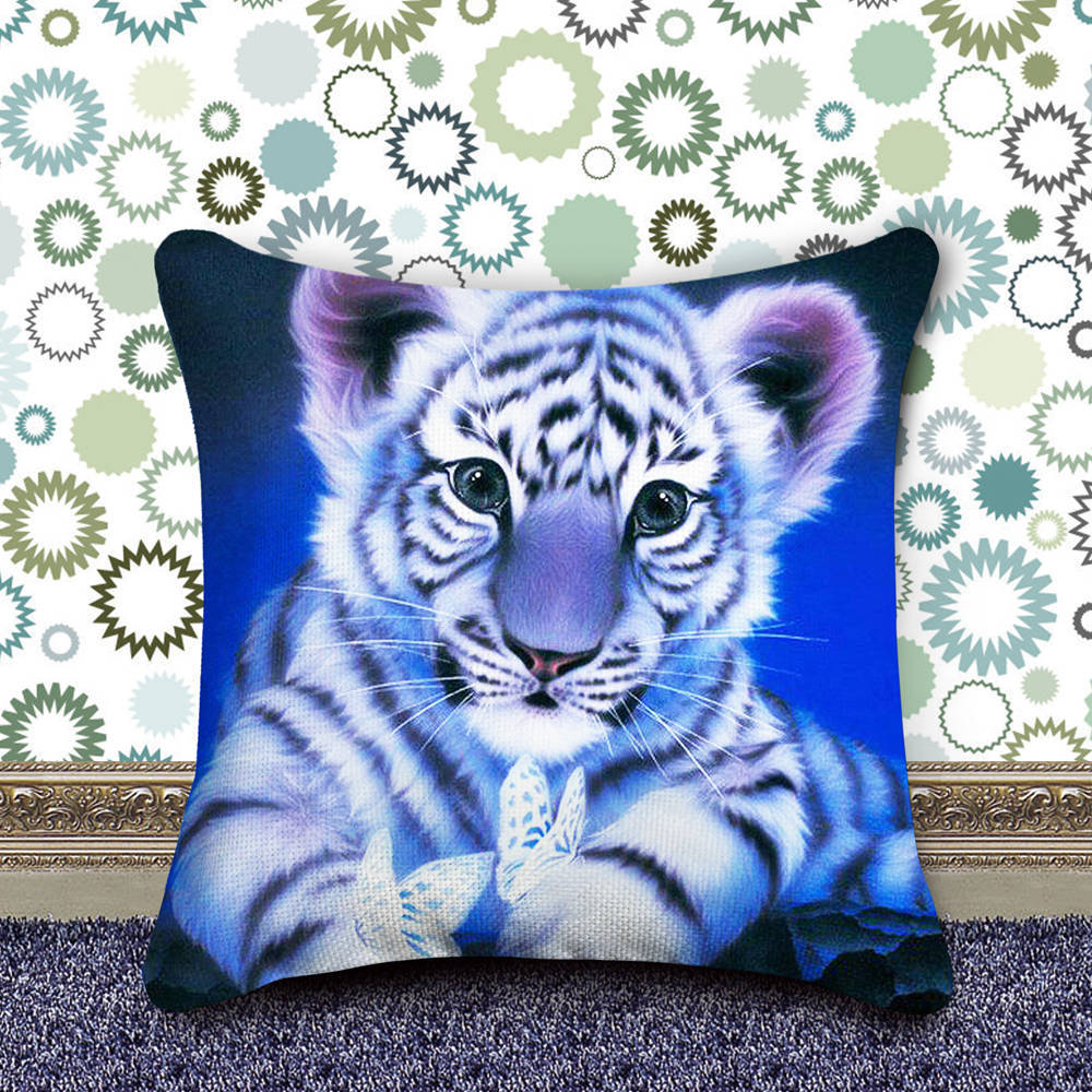 DIY Diamond Painting Pillowcase - Creative Handmade Cushion Cover Kit