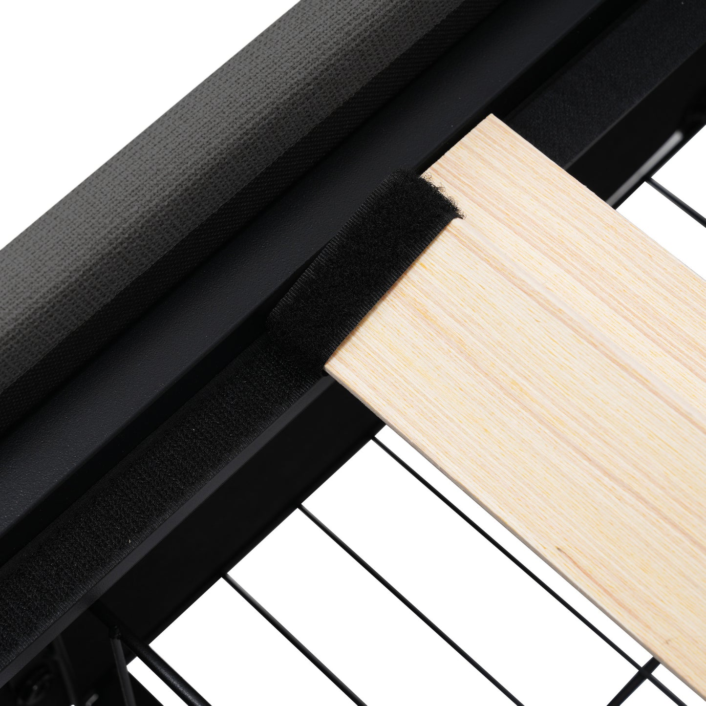 White Wooden Storage Bed Frame Single - 90x200cm Bed with Drawers