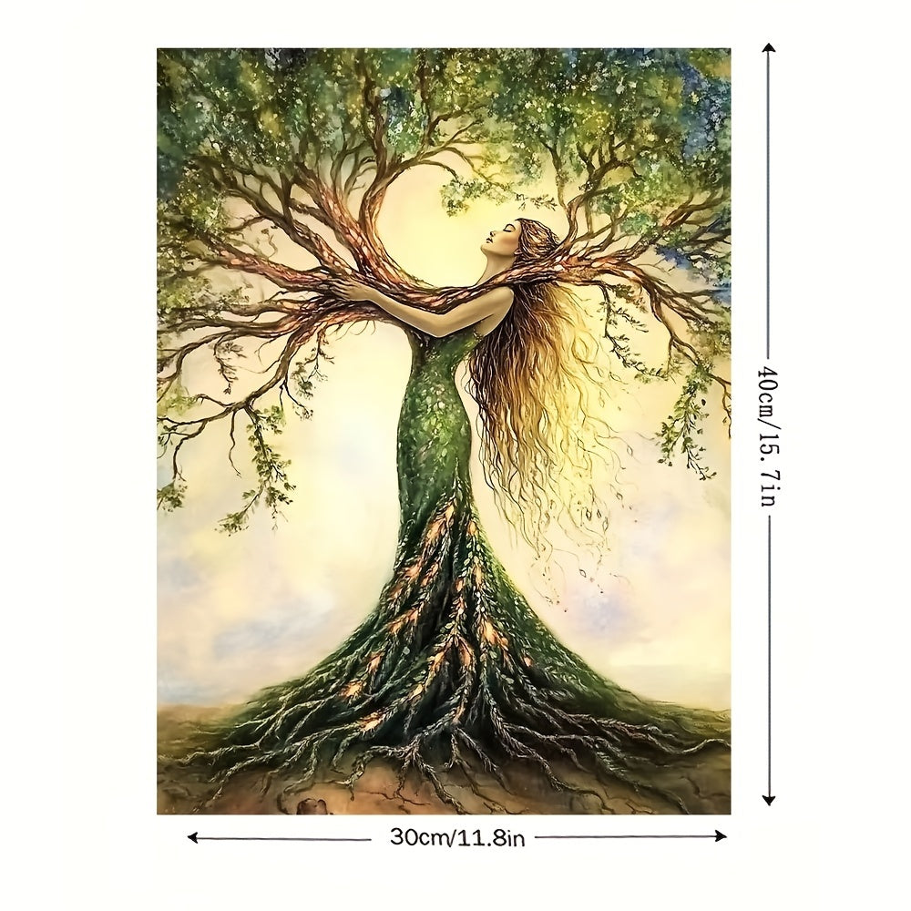 Tree of Life Canvas Art Print - Wooden Framed Nature Wall Decor