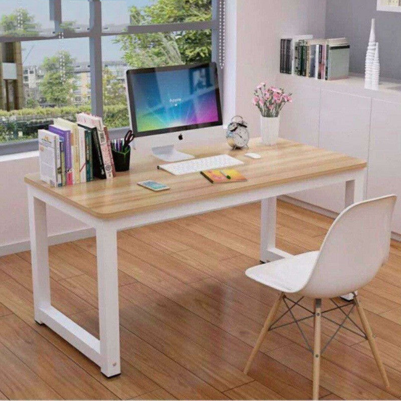 Simple Home Office Desktop Computer Desk - Modern Minimalist Workstation