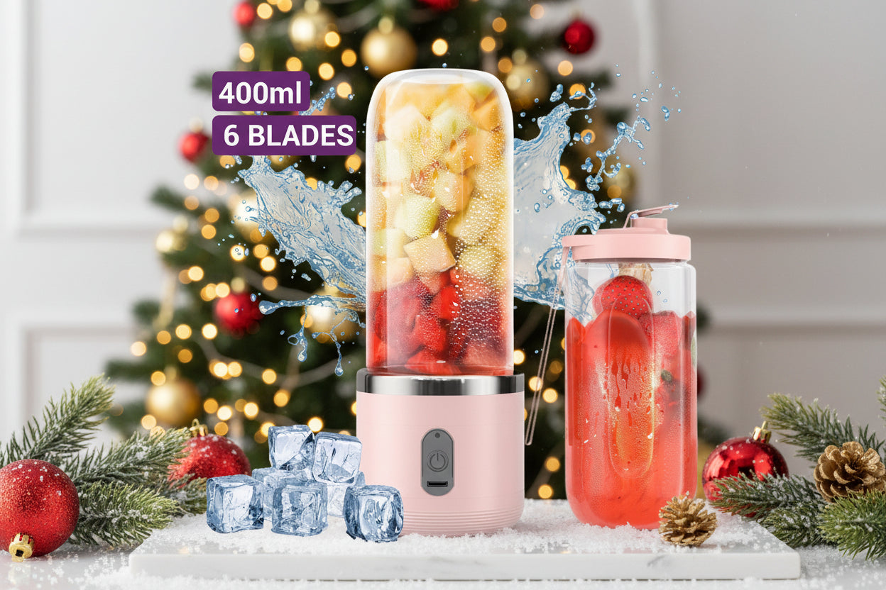 Rechargeable Portable Blender - USB Electric Smoothie Maker 300ml