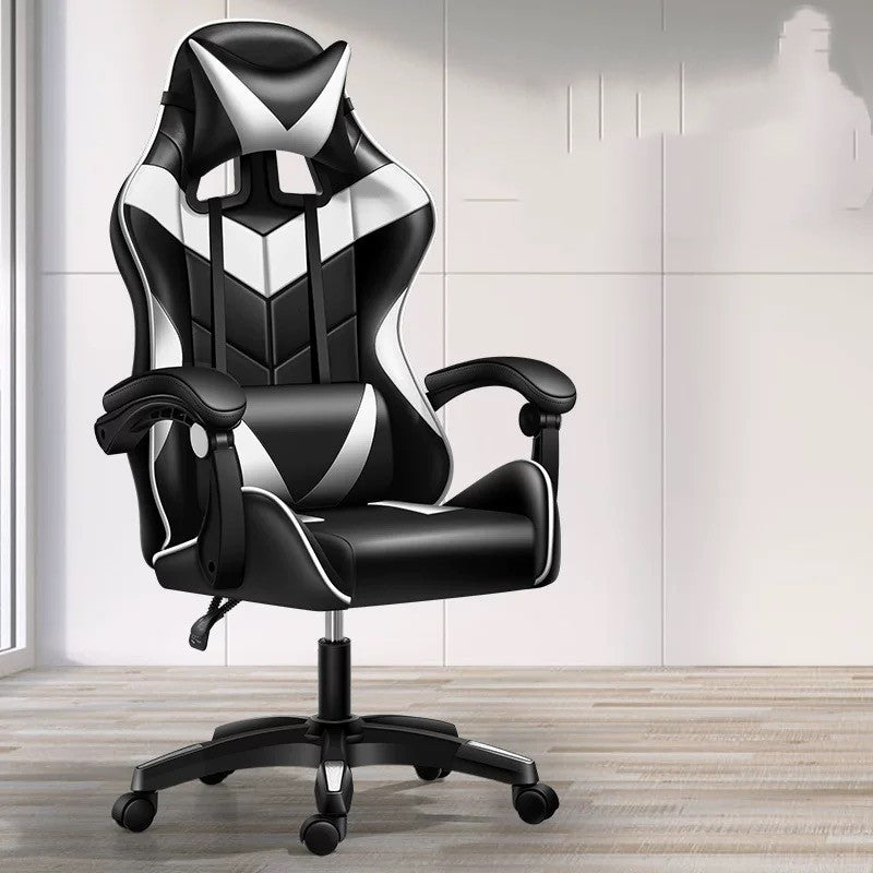 Reclining Gaming Chair with Footrest - Ergonomic Office Chair for Students & Gamers