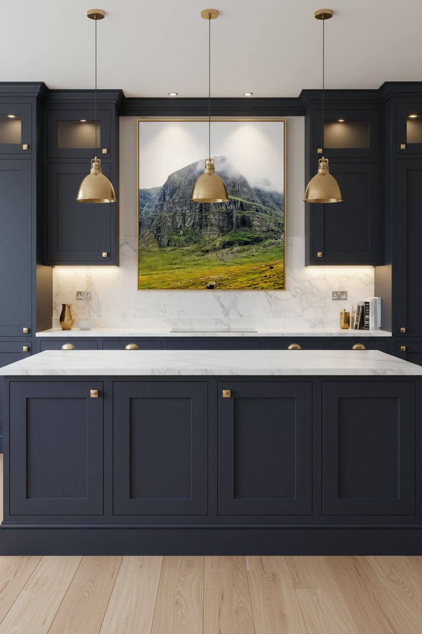 Highland Mountain Matte Poster 11x14 - Scottish Landscape Print