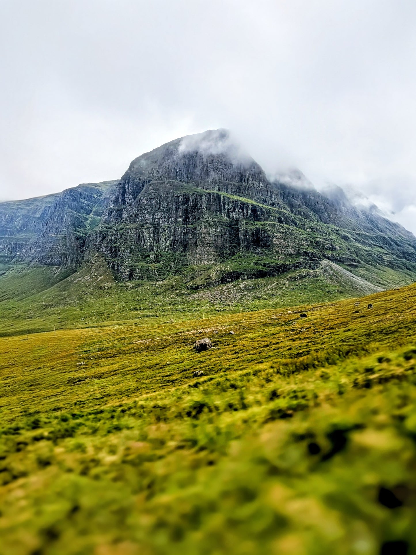 16x24 Highland Mountain Matte Poster - Scottish Landscape Print