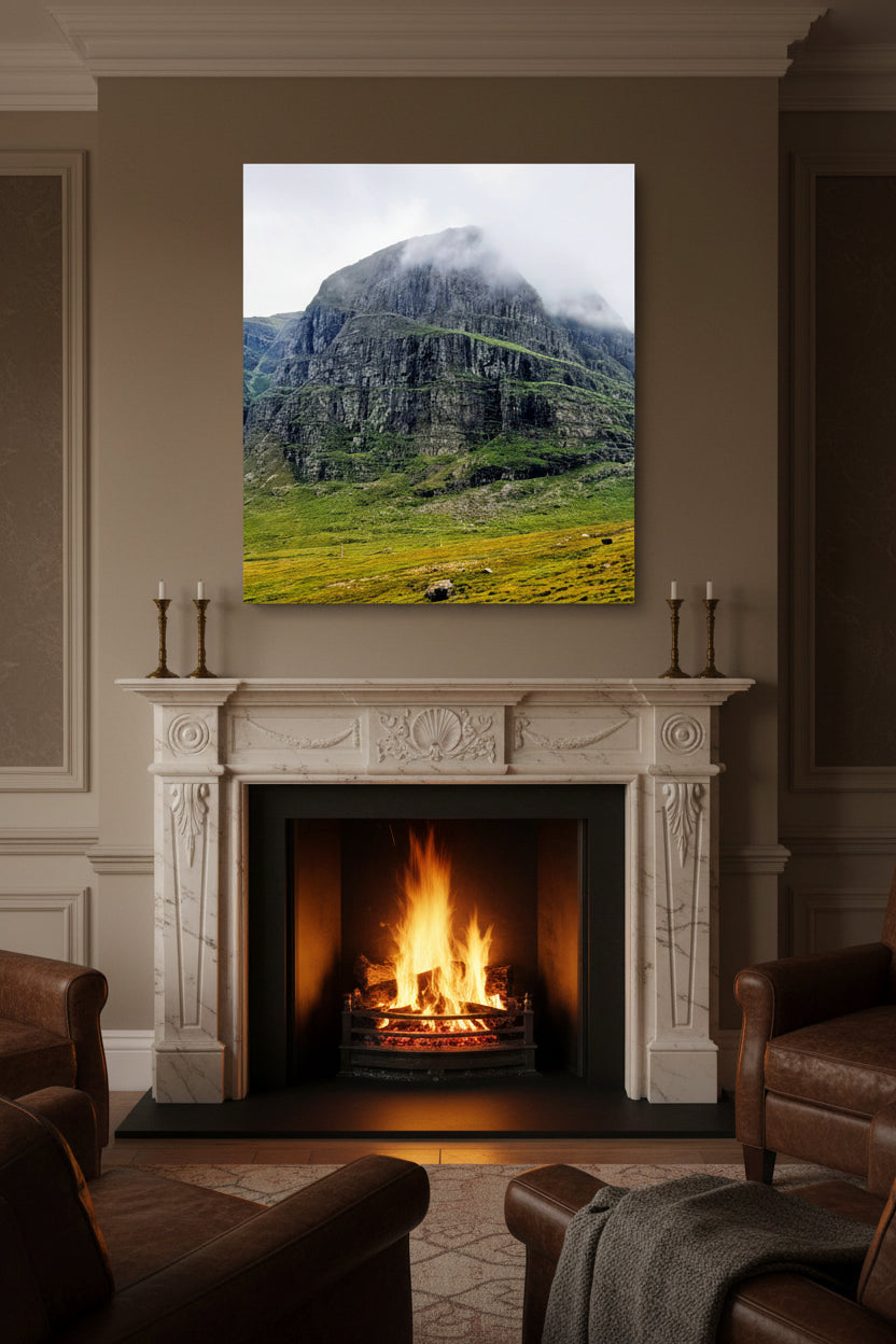 Highland Mountain Matte Poster 11x14 - Scottish Landscape Print
